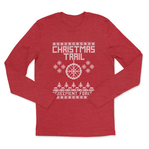 Christmas Trail LS Tee