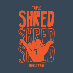 Unisex Triple Shred Hoodie