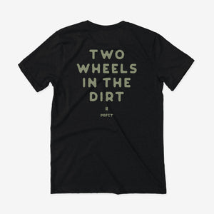Unisex Two Wheels In The Dirt Tee