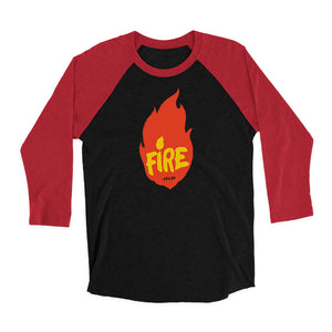 Fire 3/4 Raglan