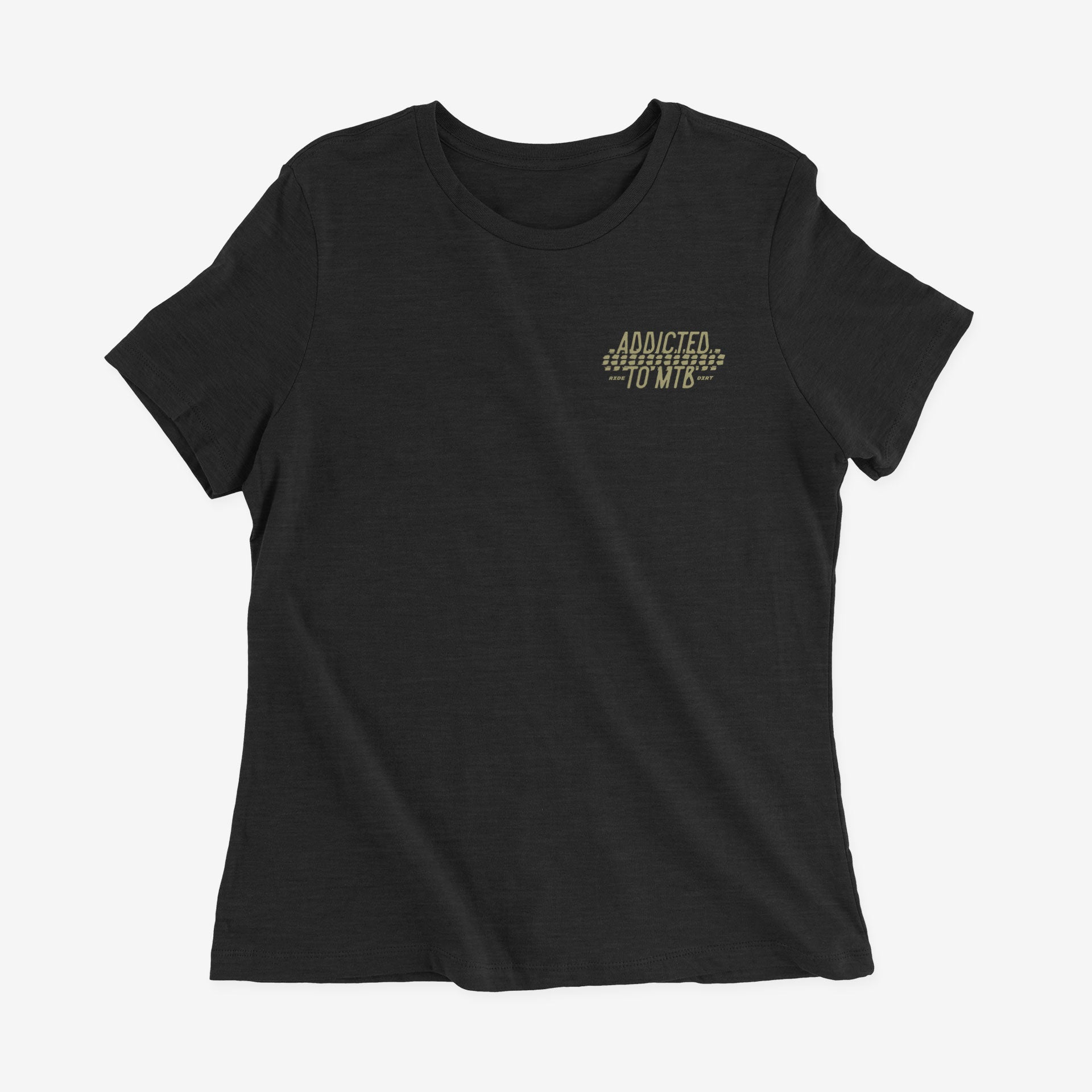 Women's Addicted to MTB Relaxed Triblend Tee