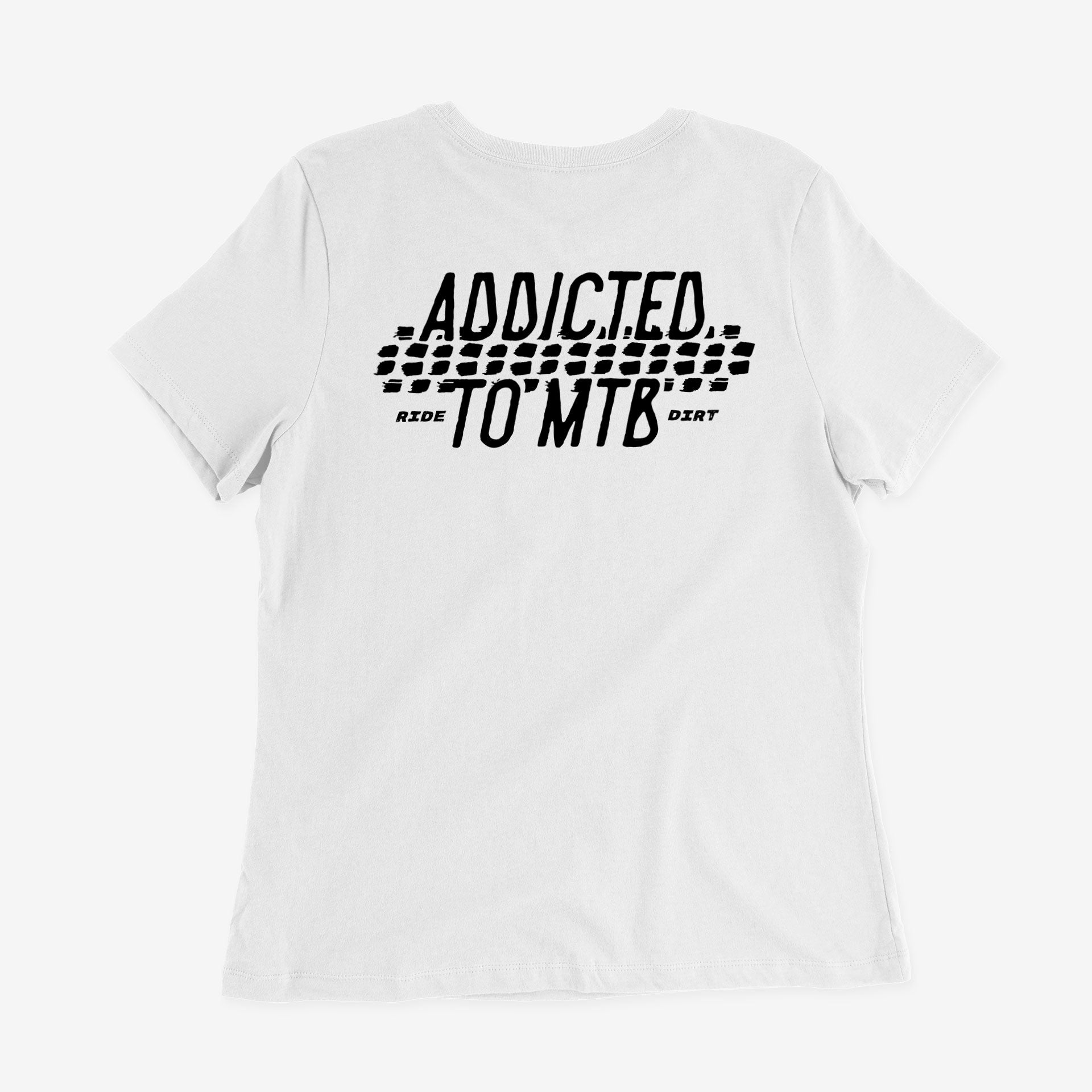 Women's Addicted to MTB Relaxed Triblend Tee