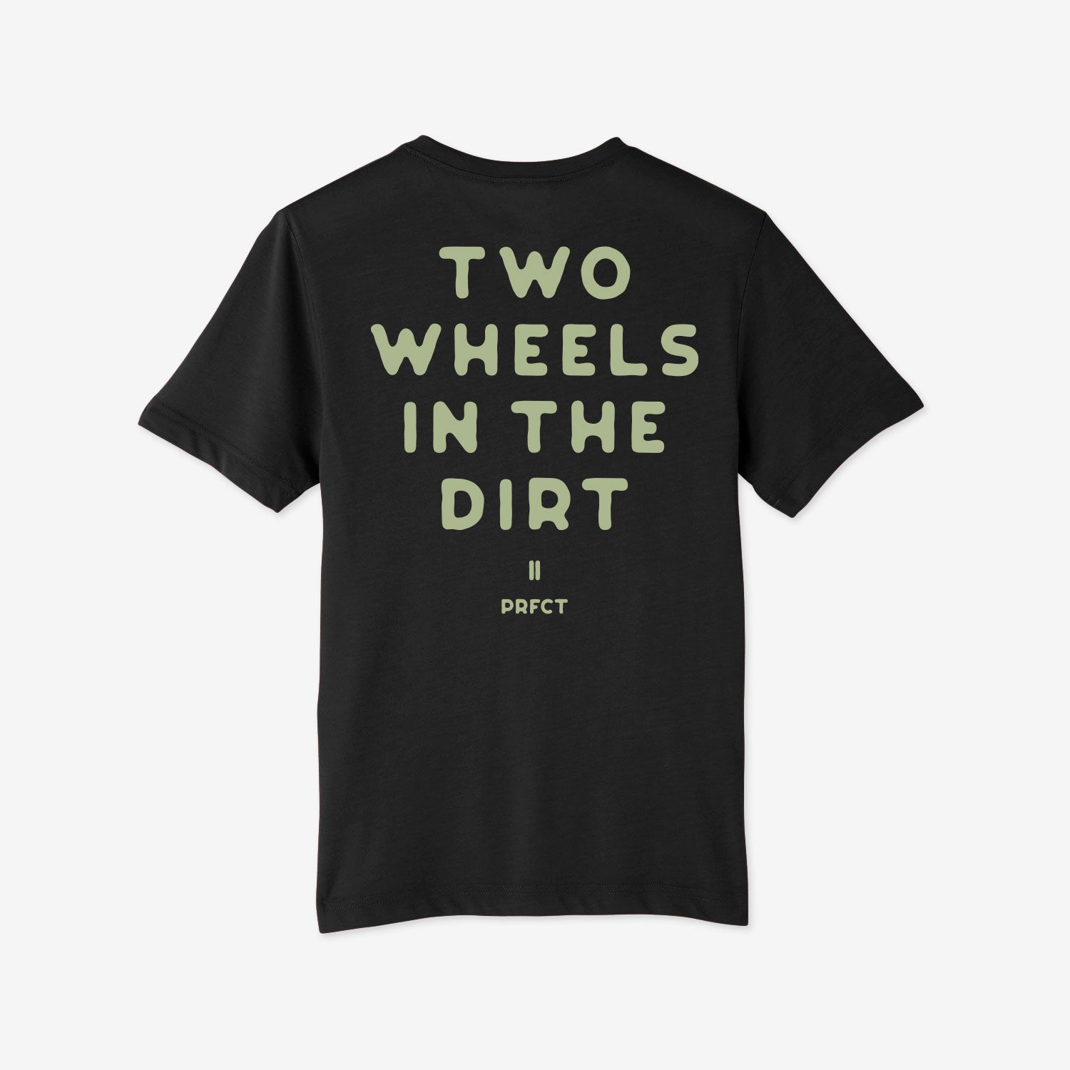Youth Two Wheels In The Dirt Tech Tee
